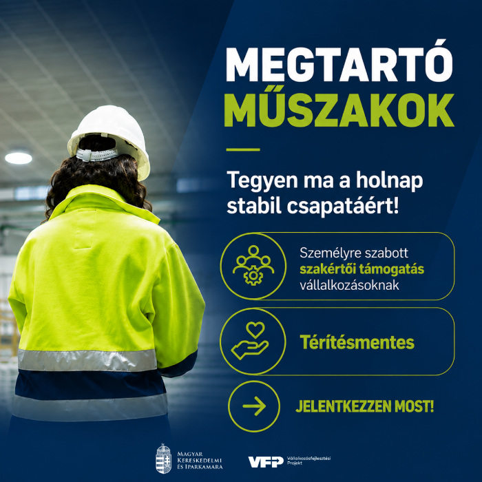 Megtartó Műszakok - Meghosszabbítottuk a jelentkezési határidőt